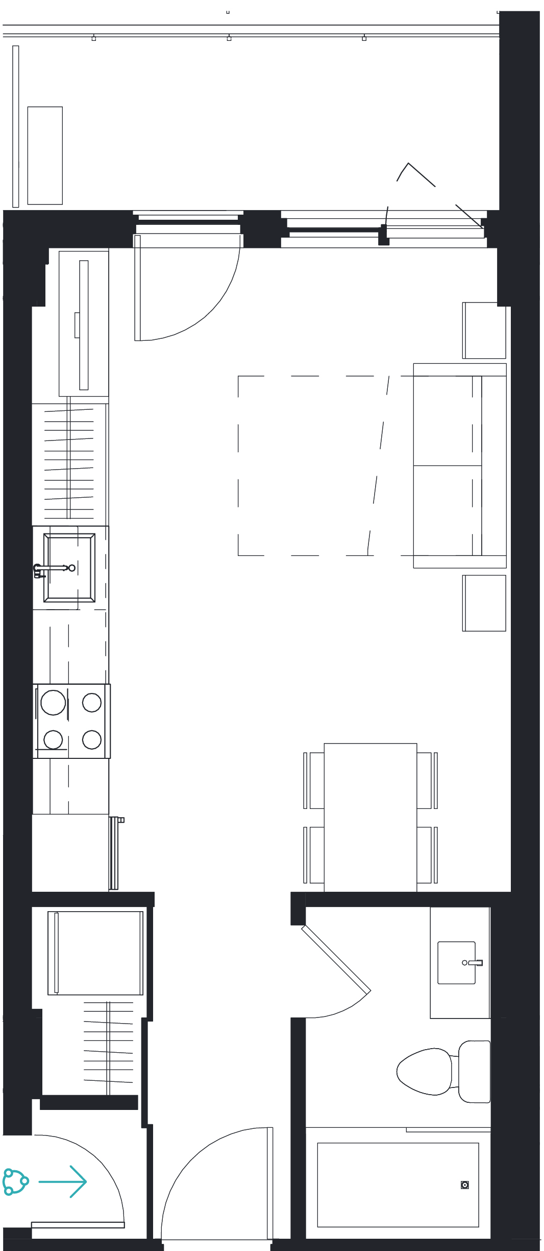 Plan du projet St Ann Appartements à Griffintown