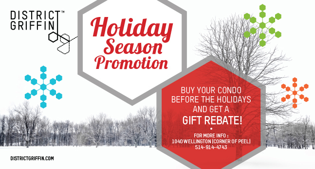 If you buy your new condo before the end of 2014, you can get a gift-rebate!