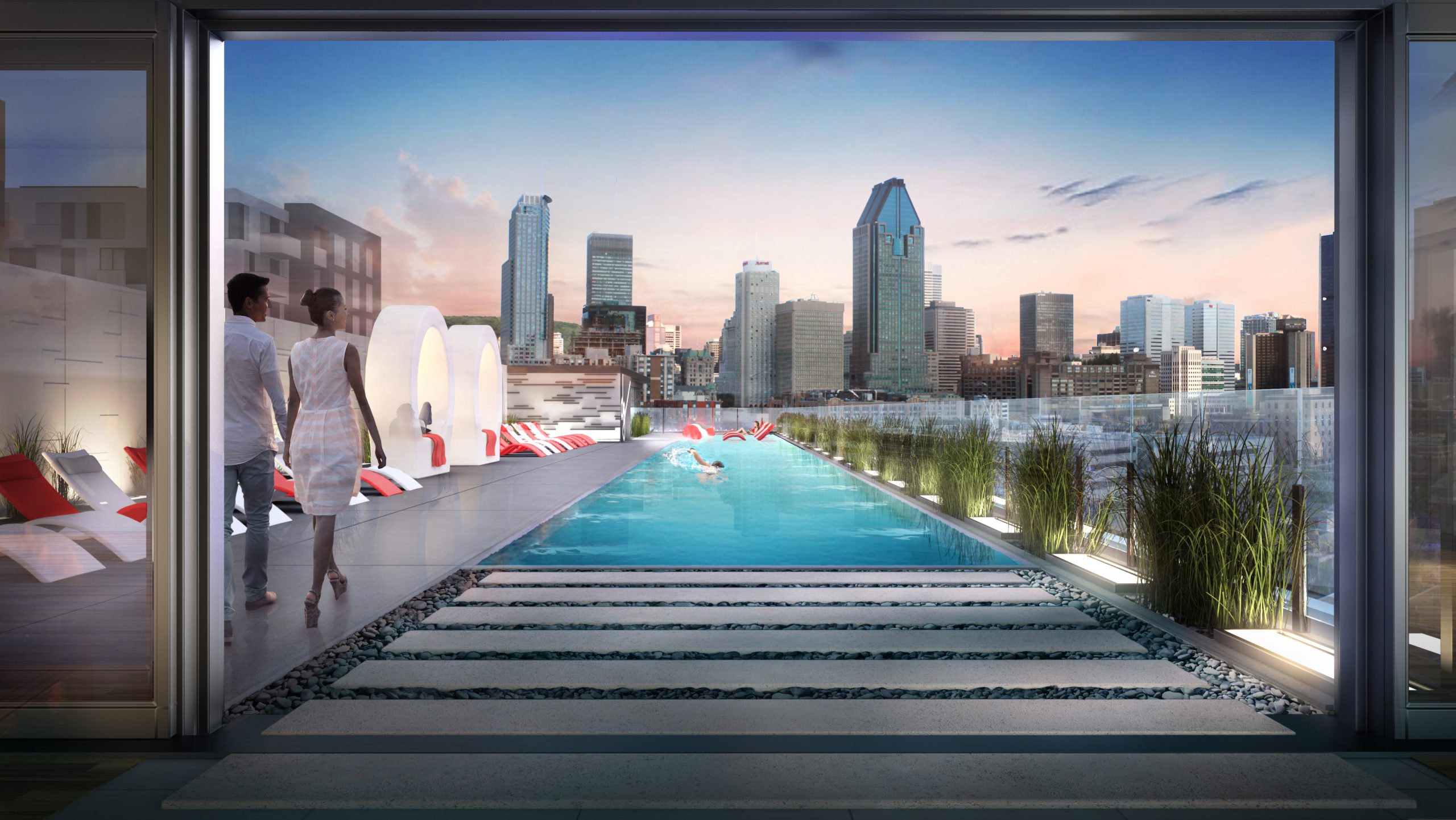 Did you know? the LONGEST SWIMMING POOL IN GRIFFINTOWN will be in District Griffin sur le Parc!
