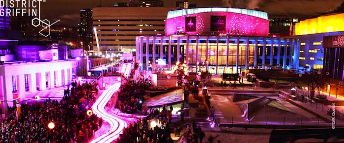 Happening this weekend at the Quartier des spectacles and its Place des Festivals, Montreal High Lights Festival, or 'Festival Montréal en Lumière'. Celebrating its 15th edition, the festival will be lighting up our fine city with events and its only five minutes away from District GriffinMD.